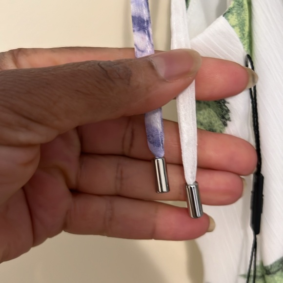 NEW WHBM Floral Sleeveless Ruched midi Dress size 10 - Picture 7 of 14